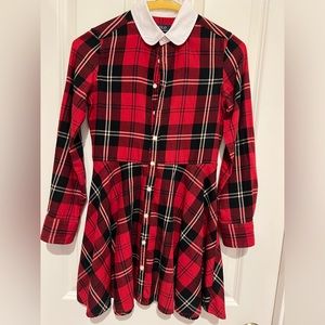 Ralph Lauren plaid girl dress